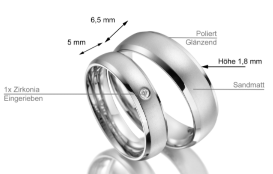 Partnerringe Details ES-12