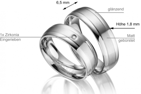 Partnerringe Details ES-02