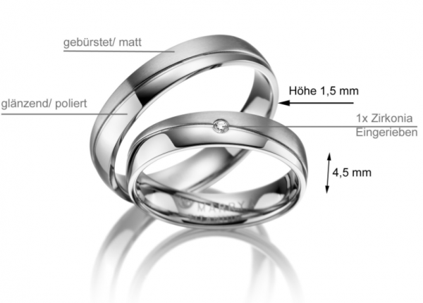 Titan Partnerringe EFES Nummer 01