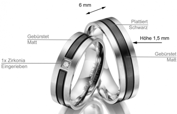 Partnerringe Details ES-10
