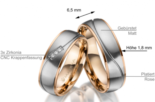 Partnerringe Details ES-21