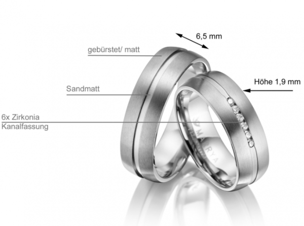 Titan Partnerringe EFES Nummer 08