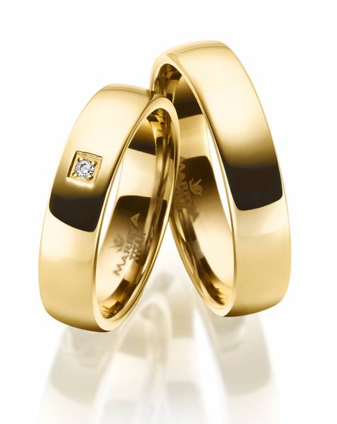 Partnerringe Titan TI-31 vergoldet