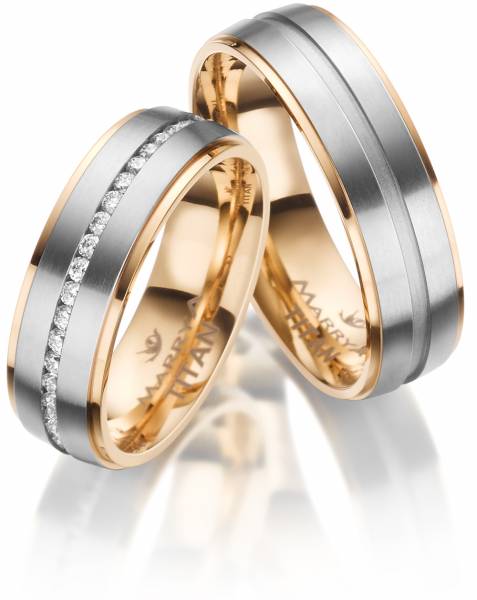 Partnerringe Titan TI-23