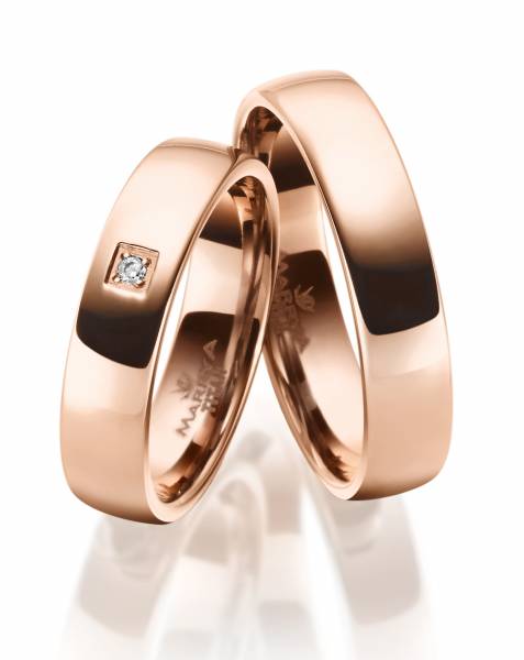 Partnerringe Titan TI-32 rosé
