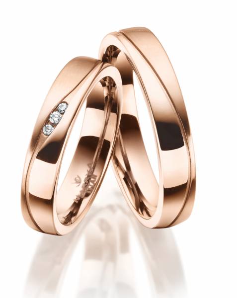 Partnerringe Titan TI-36 rosé
