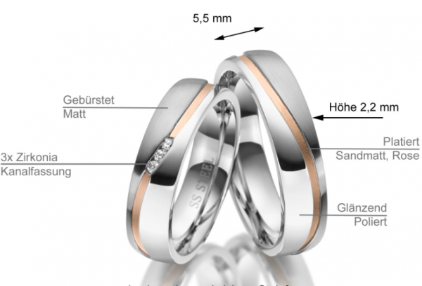Partnerringe Details ES-11