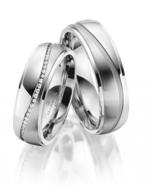 Partnerringe Edelstahl ES-26