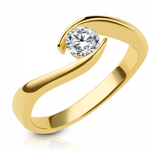 Verlobungsring Gelbgold Ladenburg