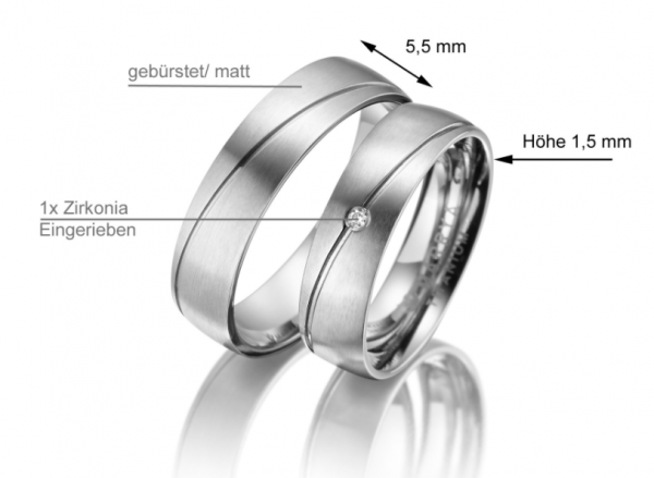 Titan Partnerringe EFES Nummer 09