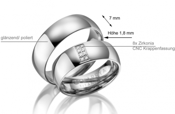 Titan Partnerringe EFES Nummer 06