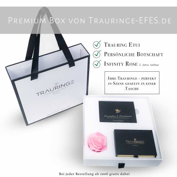 Trauringe Premium Tasche von EFES