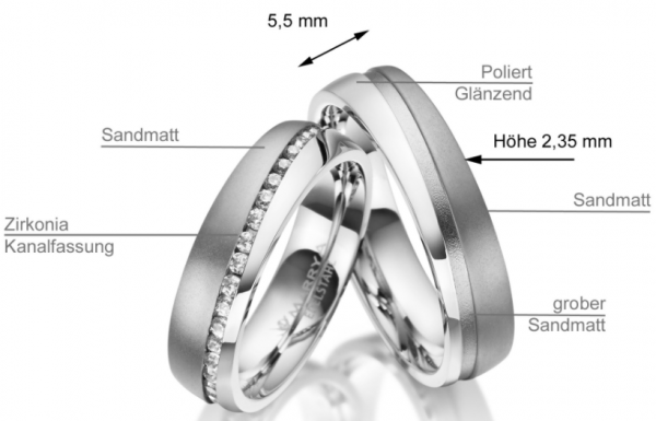 Partnerringe Details ES-12